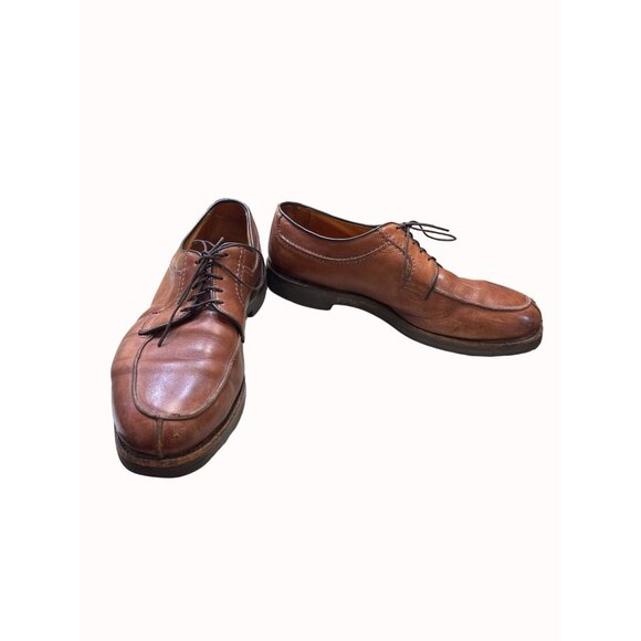 Allen Edmonds men’s brown leather dress up laced Oxford shoes SKU 4132 main image 8